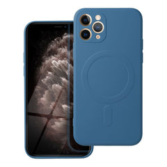 COPERTURA IPHONE 11 PRO HEYCASE SILICONE MAG MAGSAFE BLU