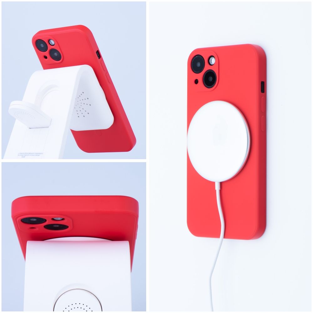 COPERTURA IPHONE 11 PRO HEYCASE SILICONE MAG MAGSAFE ROSSO