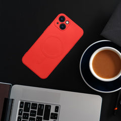 COPERTURA IPHONE 11 PRO HEYCASE SILICONE MAG MAGSAFE ROSSO