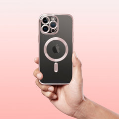 COPERTURA IPHONE 15 HEYCASE MAGSAFE MAG SHINE ROSE GOLD