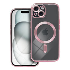 COPERTURA IPHONE 15 HEYCASE MAGSAFE MAG SHINE ROSE GOLD
