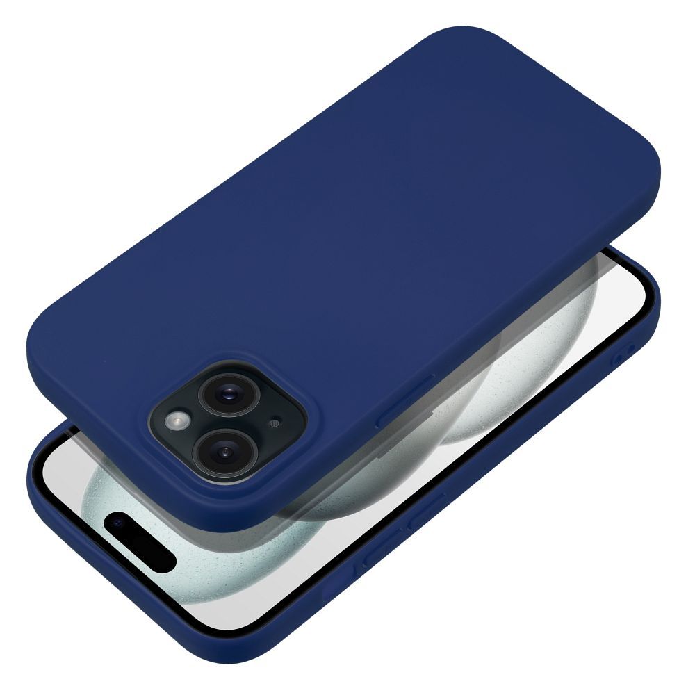 COPERTURA IPHONE 15 HEYCASE SOFT DEFENDER BLU SCURO