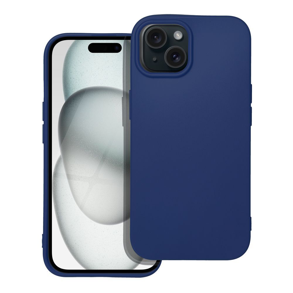 COPERTURA IPHONE 15 HEYCASE SOFT DEFENDER BLU SCURO