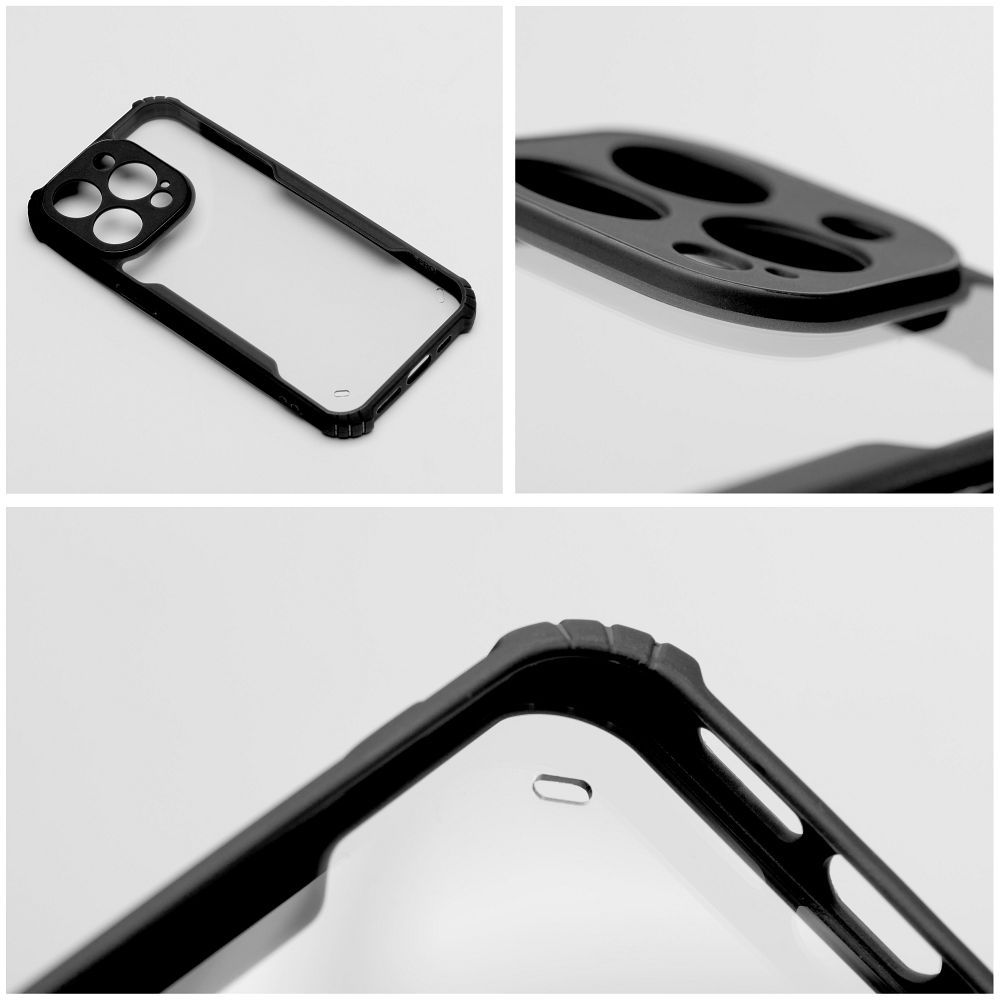 COPERTURA IPHONE 15 PRO MAX HEYCASE ANTI-DROP NERA