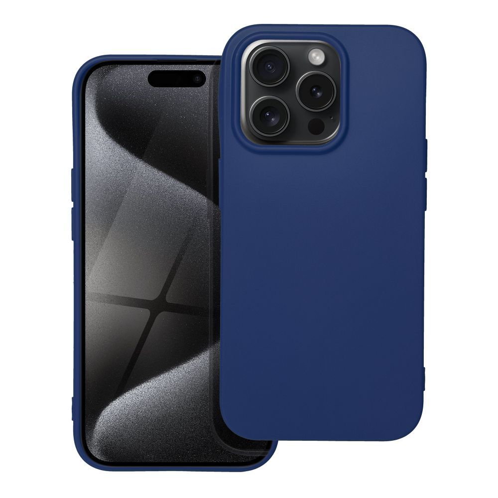 COPERTURA IPHONE 15 PRO HEYCASE SOFT DEFENDER BLU SCURO