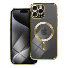 COPERTURA IPHONE 15 PRO MAX HEYCASE MAGSAFE MAG SHINE GOLD