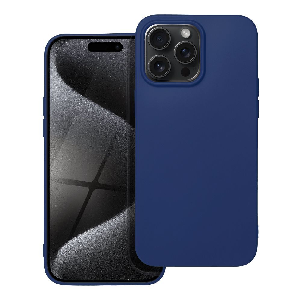 COPERTURA IPHONE 15 PRO MAX HEYCASE SOFT DEFENDER BLU SCURO