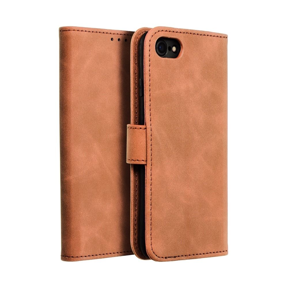 COPERTURA IPHONE 7 / 8 / SE 2020 / SE 2022 HEYCASE TENDER WALLET NERA MARRONE