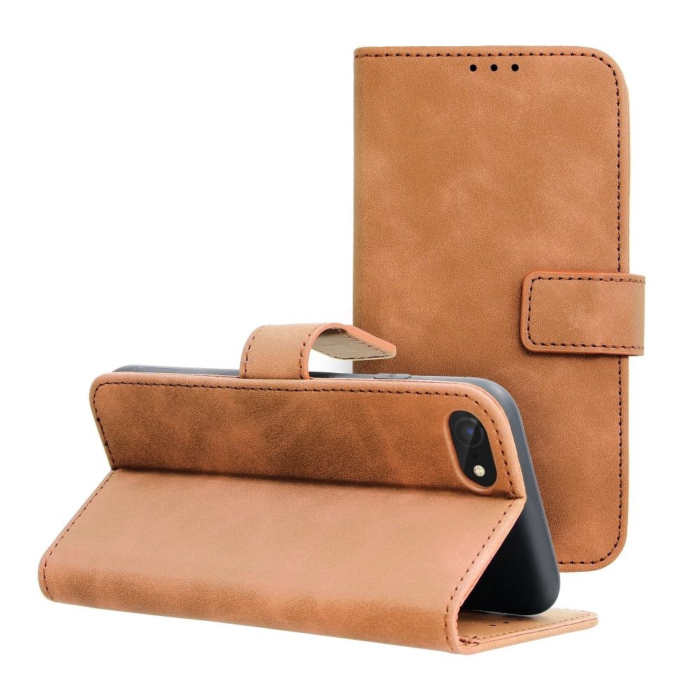 COPERTURA IPHONE 7 / 8 / SE 2020 / SE 2022 HEYCASE TENDER WALLET NERA MARRONE