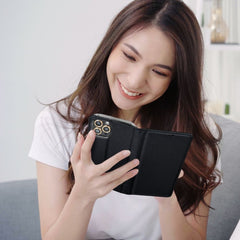 COPERTINA PER HONOR 90 HEYCASE WALLET BOOK NERA