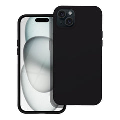 COPERTURA PER IPHONE 15 HEYCASE SILICONE LINE NERA