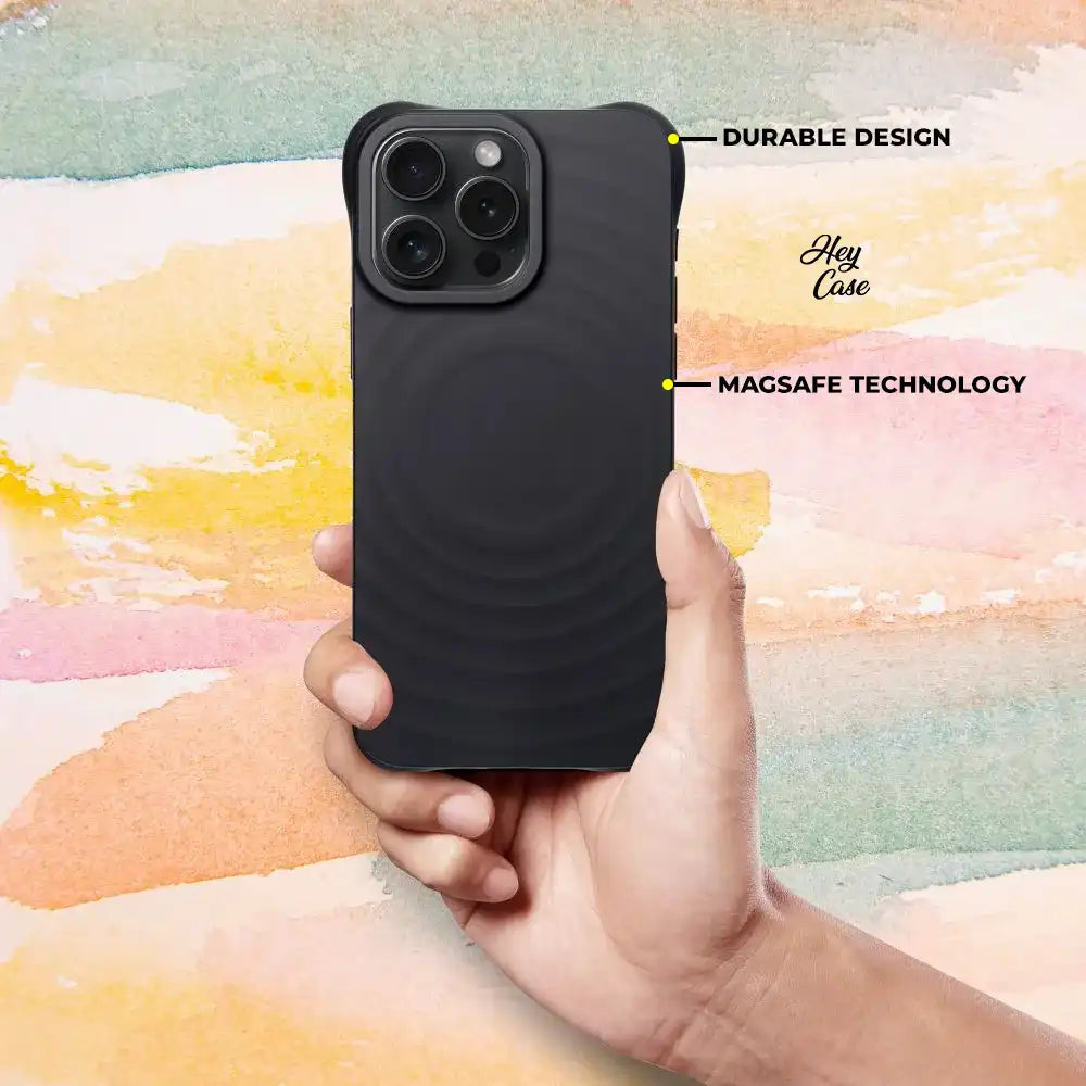 COPERTURA PER IPHONE 15 MAGSAFE HEYCASE ZEPHYR NERA