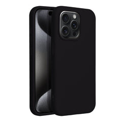 COPERTURA PER IPHONE 15 PRO HEYCASE SILICONE LINE NERA