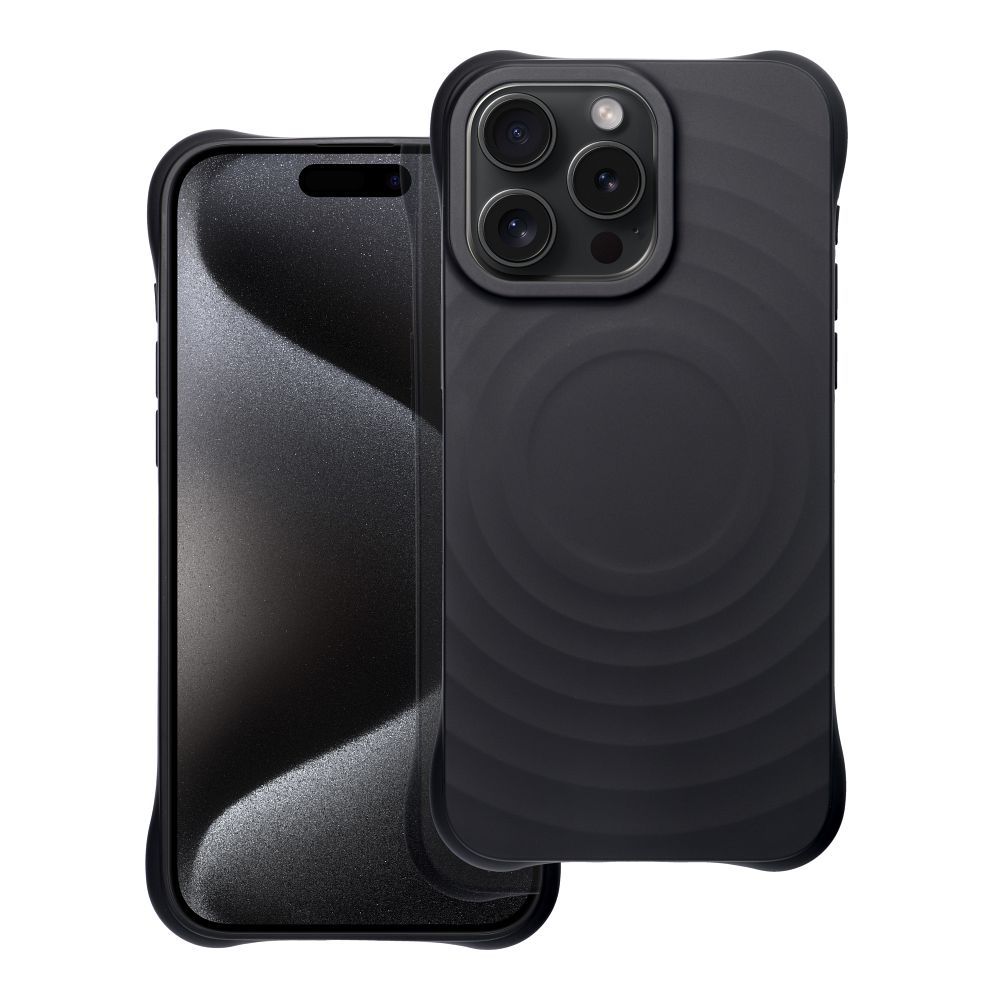 COPERTURA PER IPHONE 15 MAGSAFE HEYCASE ZEPHYR NERA