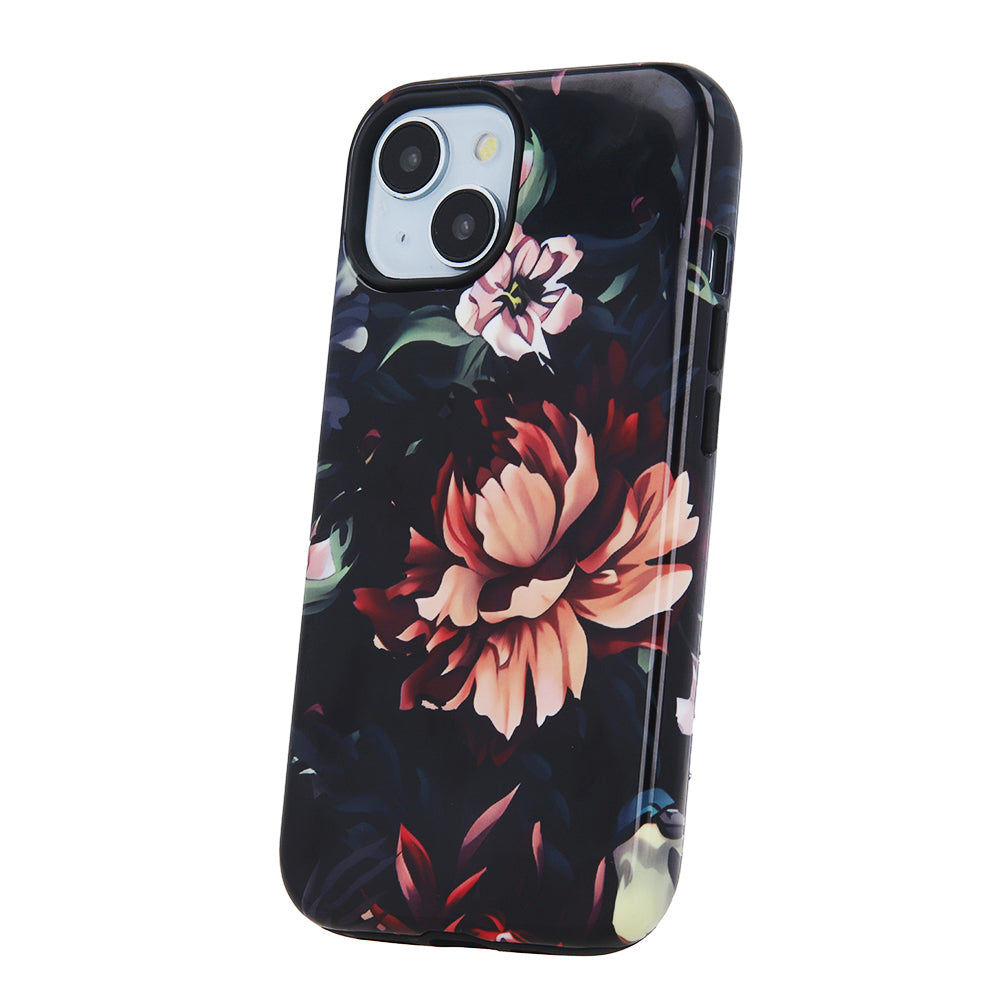 COPERTURA PER IPHONE 15 PRO MAX HEYCASE DECOR PEONIA