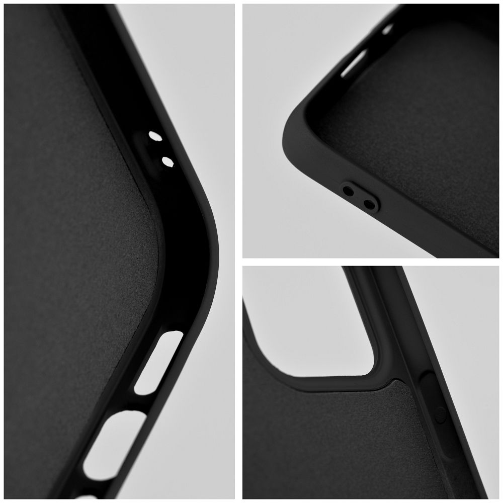 COPERTURA PER IPHONE 15 PRO MAX HEYCASE SILICONE LINE NERA