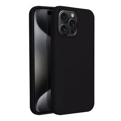 COPERTURA PER IPHONE 15 PRO MAX HEYCASE SILICONE LINE NERA