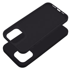COPERTURA PER IPHONE 15 PRO MAX HEYCASE SILICONE LINE NERA