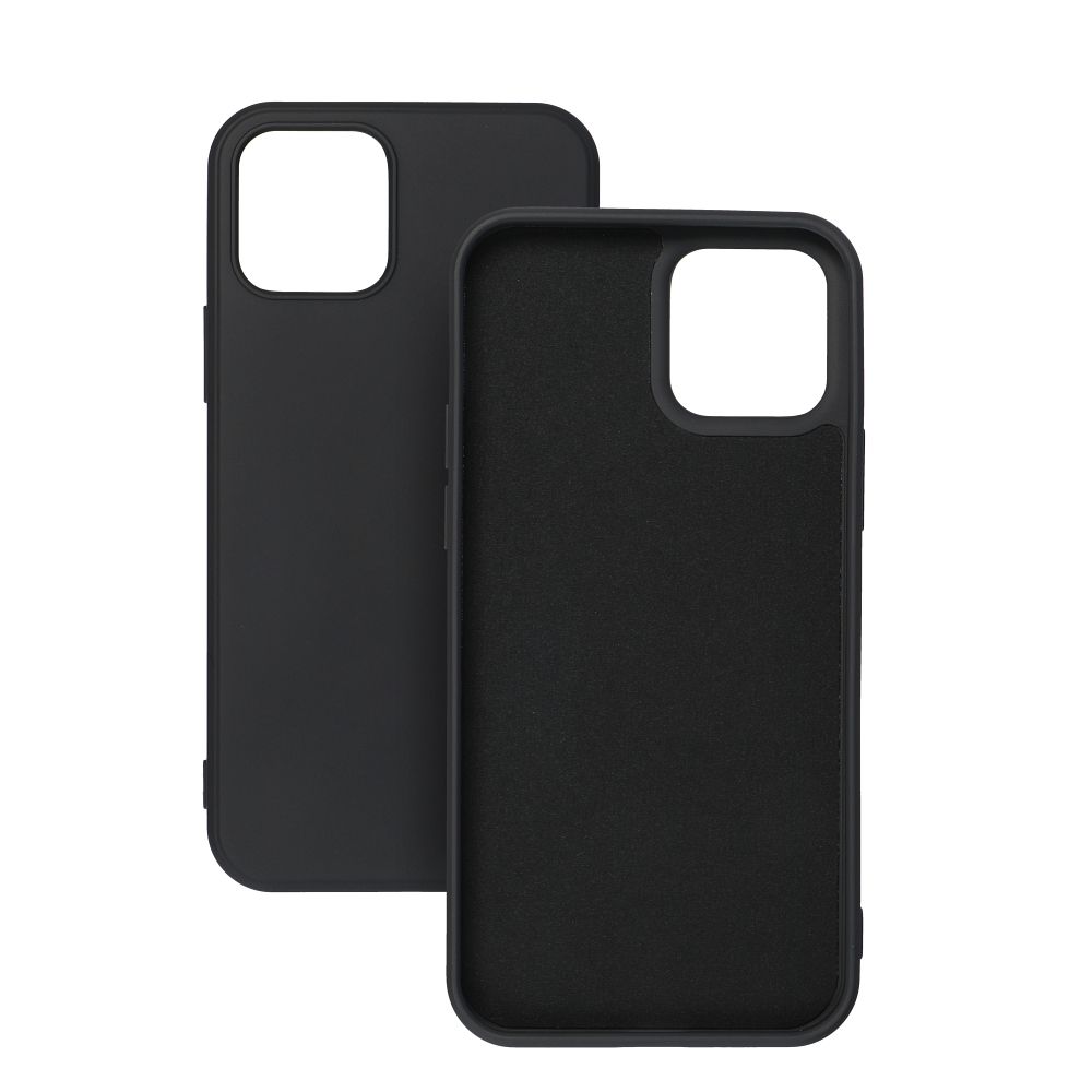 COPERTURA PER IPHONE 15 PRO MAX HEYCASE SILICONE LINE NERA
