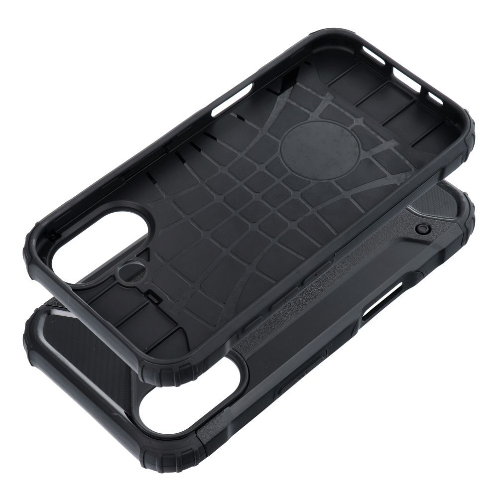 COPERTURA PER IPHONE 16 PLUS HEYCASE ARMOR DEFENSE NERA