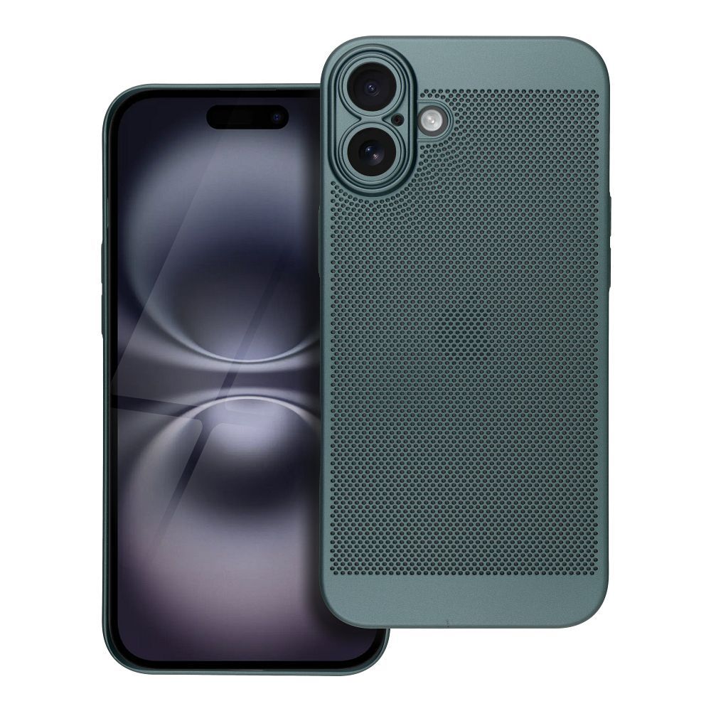 COPERTURA PER IPHONE 16 PLUS HEYCASE BREEZY GREEN