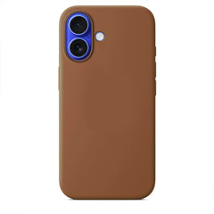 COPERTURA PER IPHONE 16 HEYCASE ICON SILICONE CARAMEL