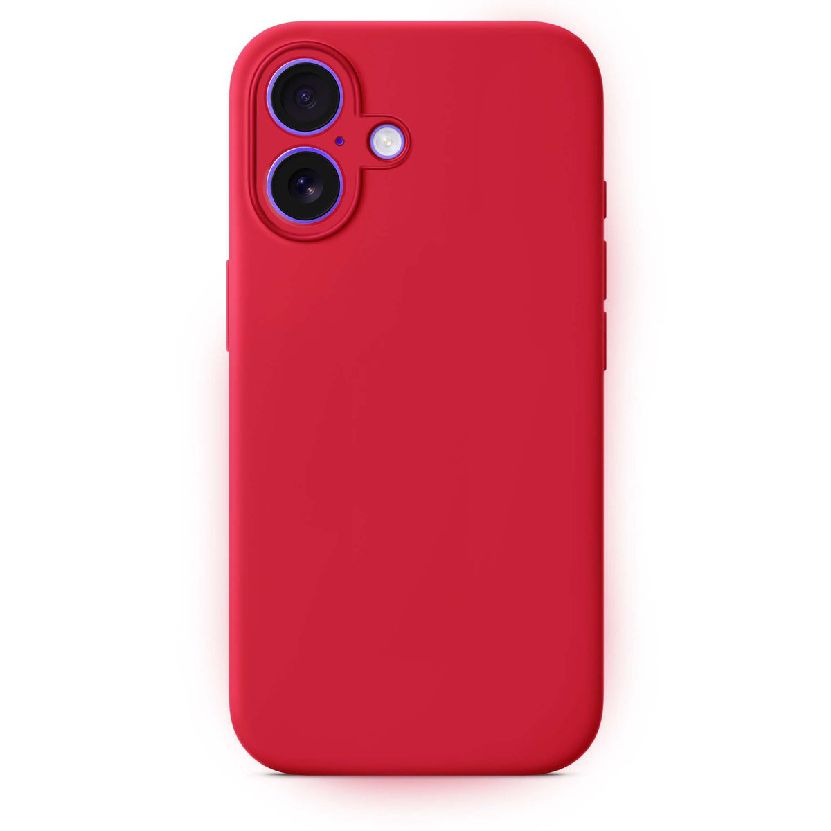 COPERTURA PER IPHONE 16 HEYCASE ICON SILICONE ROSSO