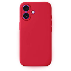COPERTURA PER IPHONE 16 HEYCASE ICON SILICONE ROSSO