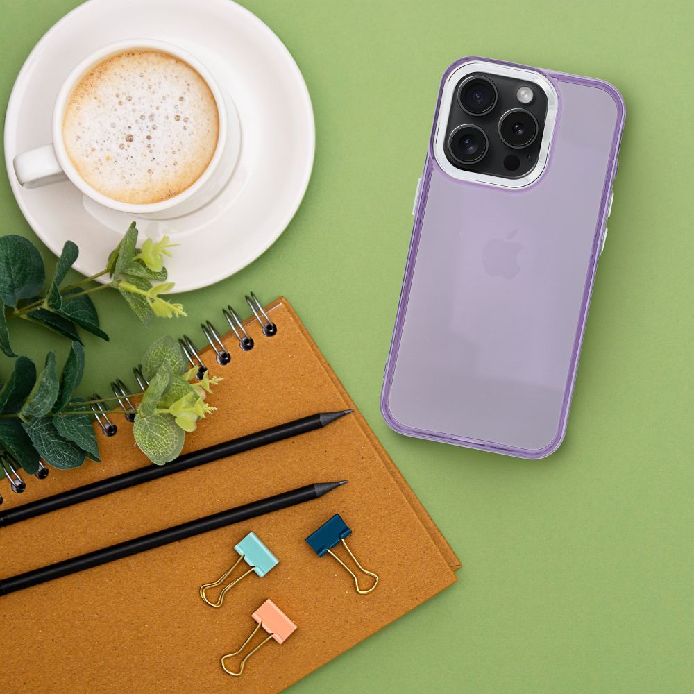 COPERTURA PER IPHONE 16 PLUS HEYCASE JEWEL PURPLE