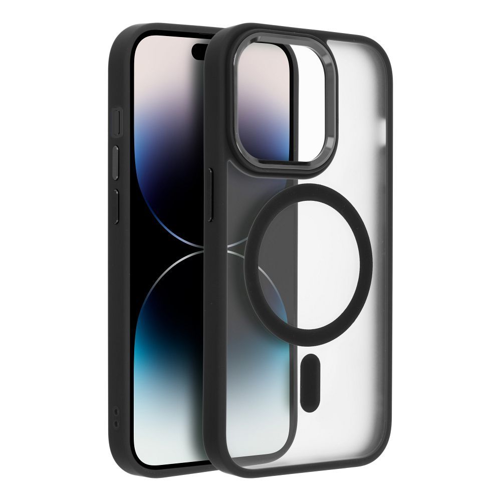 COPERTURA PER IPHONE 16 PLUS HEYCASE MAG MAGSAFE NERO OPACO