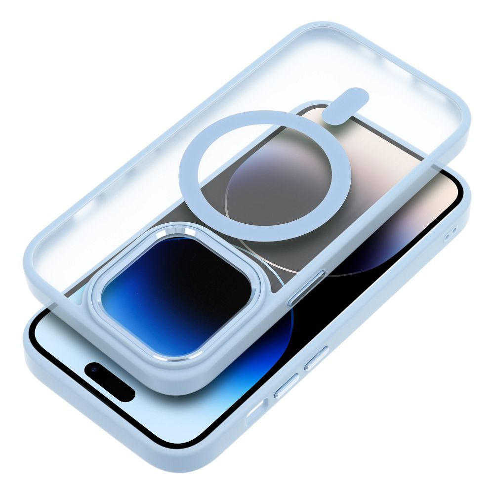 COPERTURA PER IPHONE 16 PLUS HEYCASE MAG MAGSAFE BLU OPACO