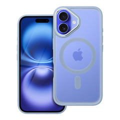 COPERTURA PER IPHONE 16 PLUS HEYCASE MAG MAGSAFE BLU OPACO