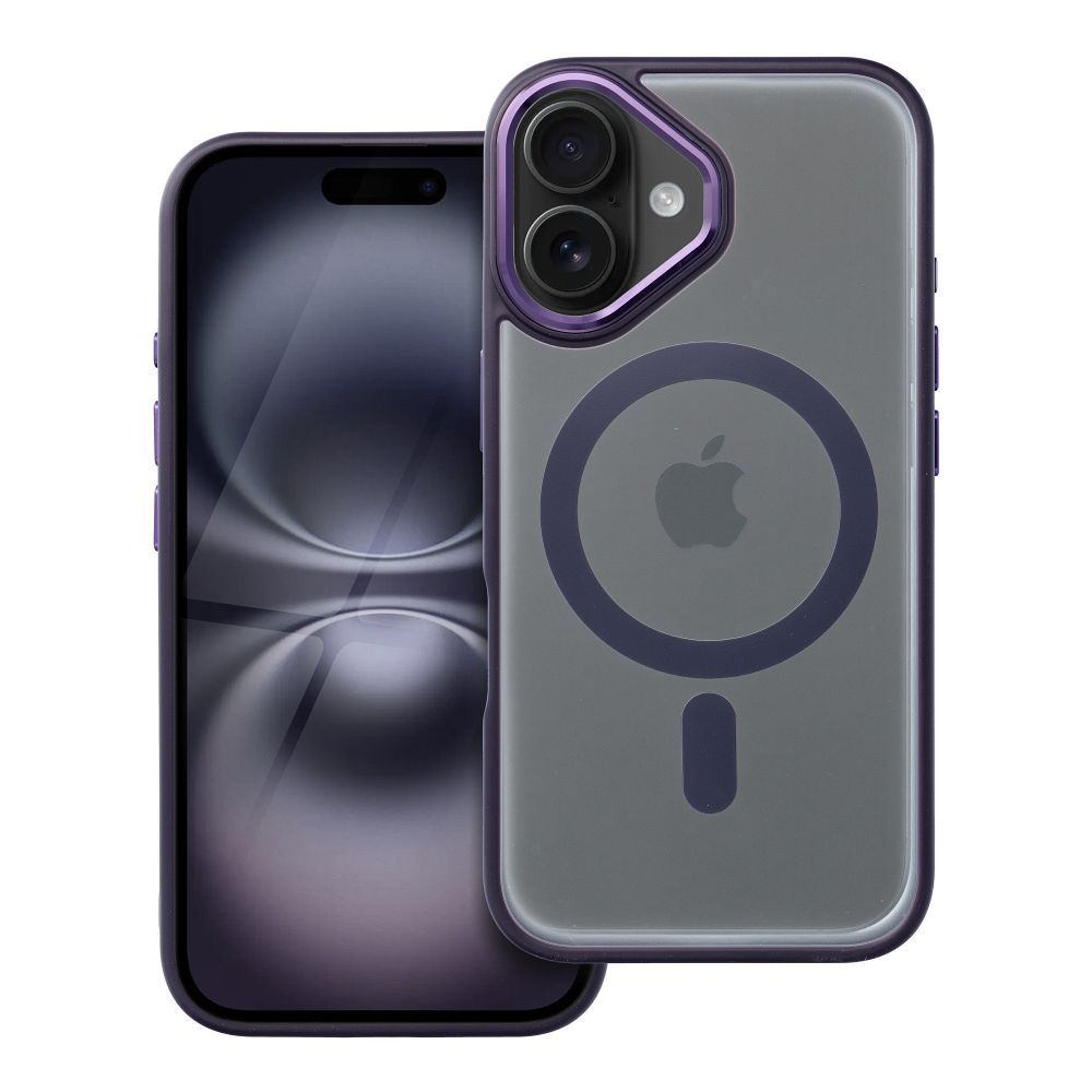 COPERTURA PER IPHONE 16 HEYCASE MAG MAGSAFE MATTE PURPLE