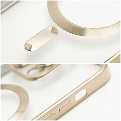 COPERTURA PER IPHONE 16 PRO MAX HEYCASE MAGSAFE MAG SHINE GOLD