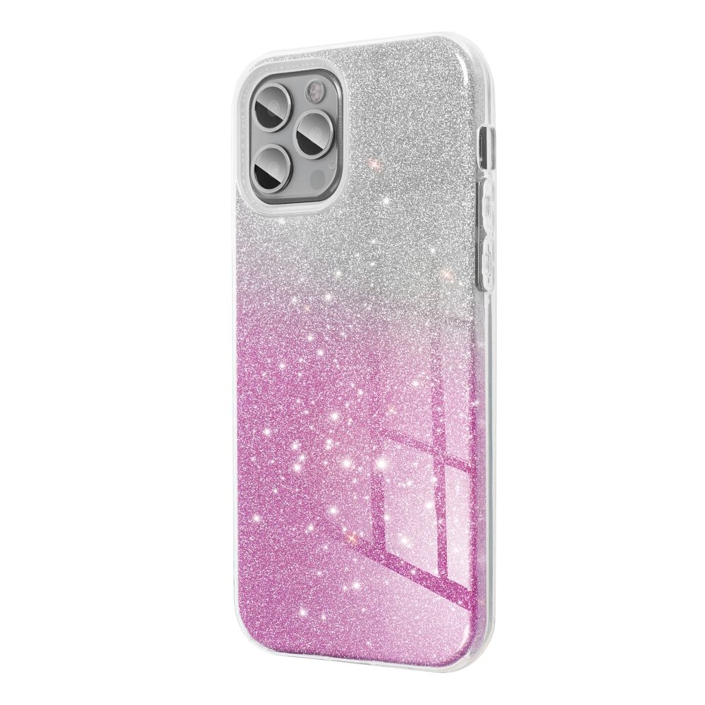 COPERTURA PER IPHONE 16 PLUS HEYCASE PURE SHINE PINK / SILVER