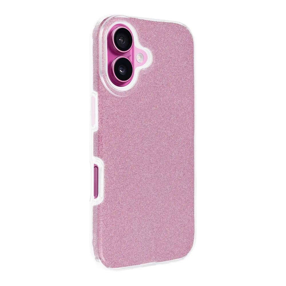 COPERTURA PER IPHONE 16 PLUS HEYCASE PURE SHINE PINK