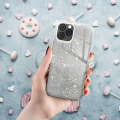 COPERTURA PER IPHONE 16 PLUS HEYCASE PURE SHINE SILVER