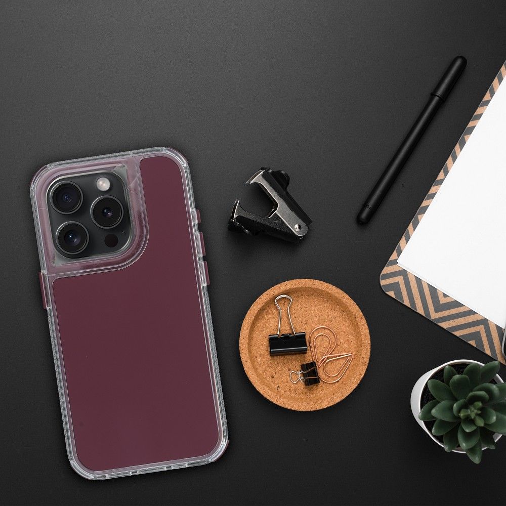 COPERTURA PER IPHONE 16 HEYCASE RAINBOW PURPLE
