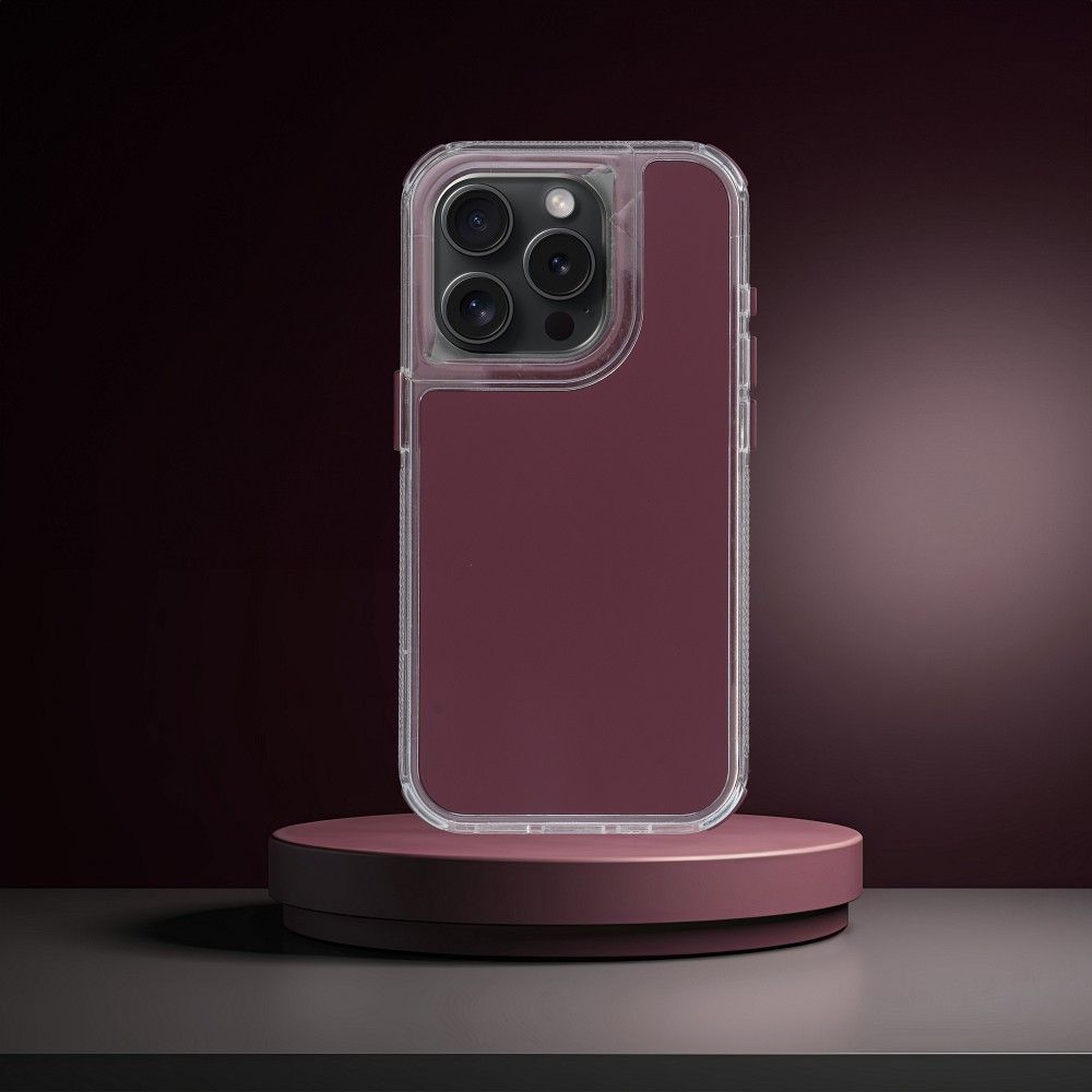 COPERTURA PER IPHONE 16 HEYCASE RAINBOW PURPLE