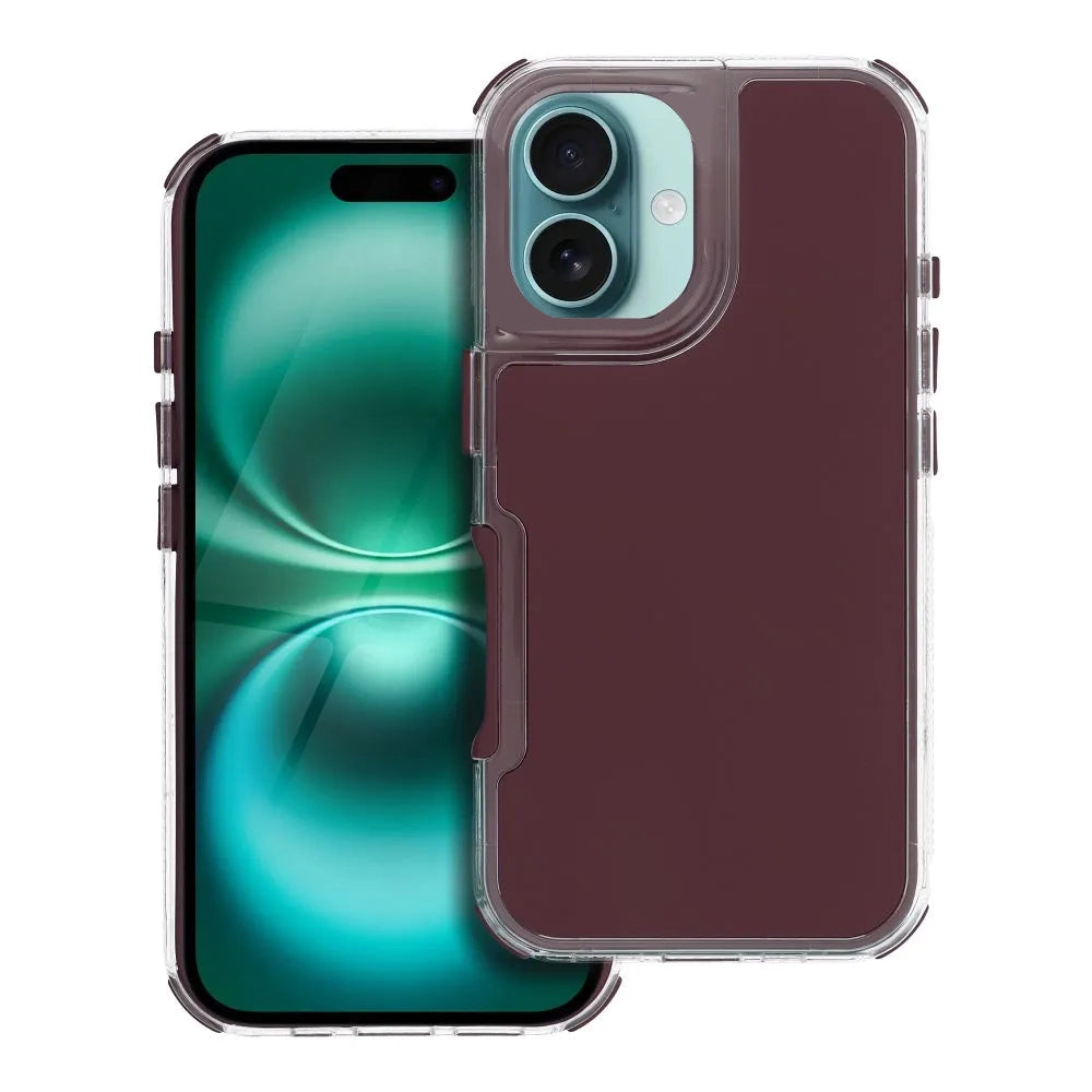 COPERTURA PER IPHONE 16 HEYCASE RAINBOW PURPLE
