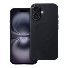 COPERTURA PER IPHONE 16 PLUS HEYCASE SILICONE MAG MAGSAFE NERA