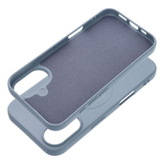 COPERTURA PER IPHONE 16 PLUS HEYCASE SILICONE MAG MAGSAFE BLU CHIARO