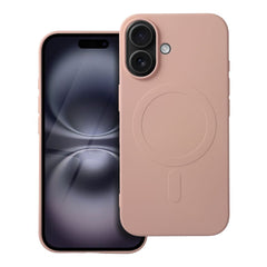 COPERTURA PER IPHONE 16 PLUS HEYCASE SILICONE MAG MAGSAFE ROSA