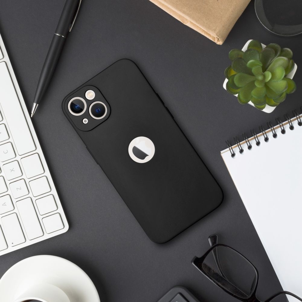COPERTURA PER IPHONE 16 PLUS HEYCASE SOFT DEFENDER NERA