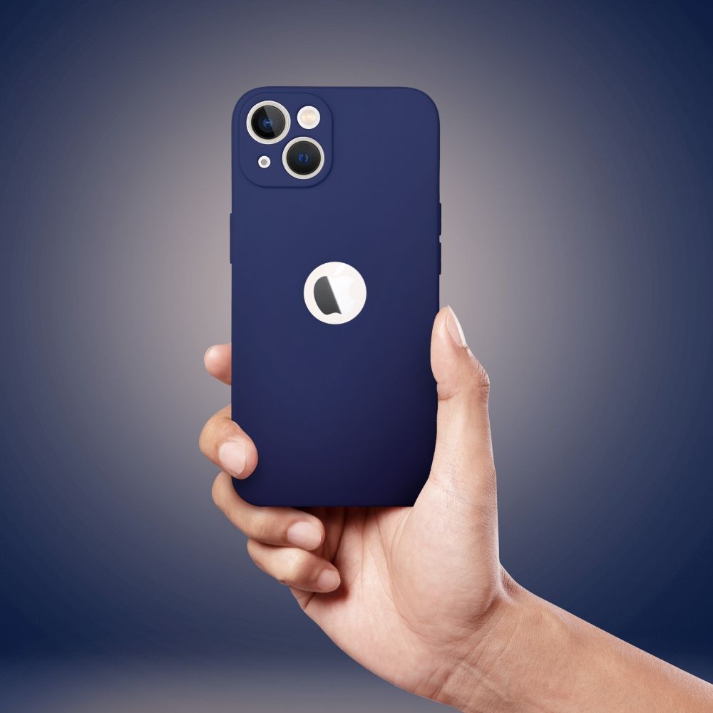 COPERTURA PER IPHONE 16 PLUS HEYCASE SOFT DEFENDER BLU SCURO