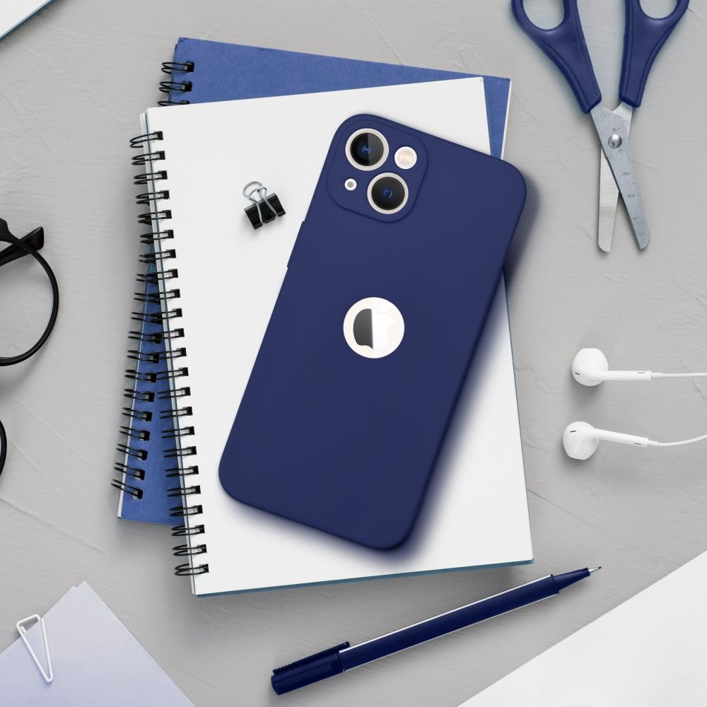 COPERTURA PER IPHONE 16 PLUS HEYCASE SOFT DEFENDER BLU SCURO