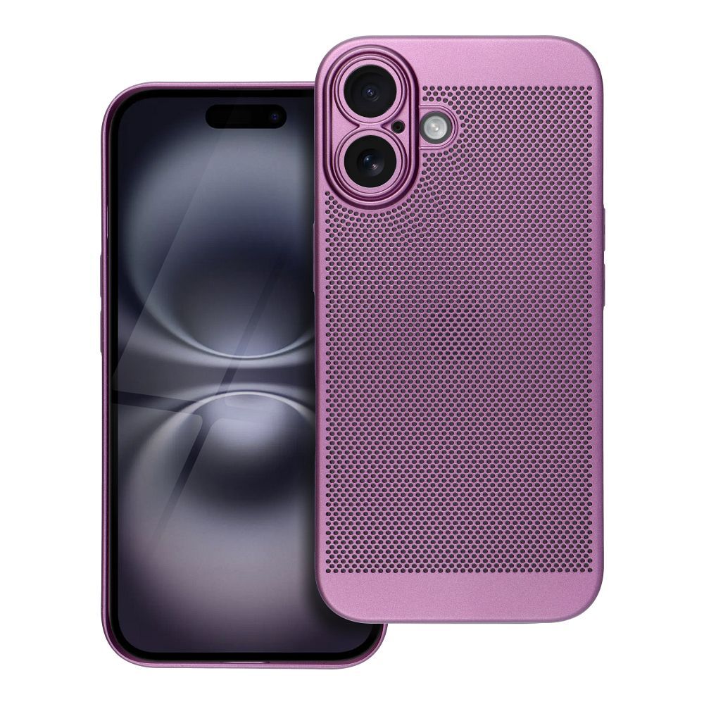 COPERTURA PER IPHONE 16 PLUS HEYCASE BREEZY PURPLE