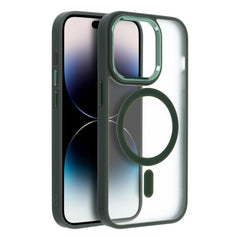 COPERTURA PER IPHONE 16 PLUS HEYCASE MAG MAGSAFE VERDE OPACO