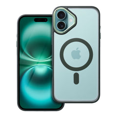 COPERTURA PER IPHONE 16 PLUS HEYCASE MAG MAGSAFE VERDE OPACO