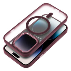 COPERTURA PER IPHONE 16 PLUS HEYCASE MAG MAGSAFE PLUM RED